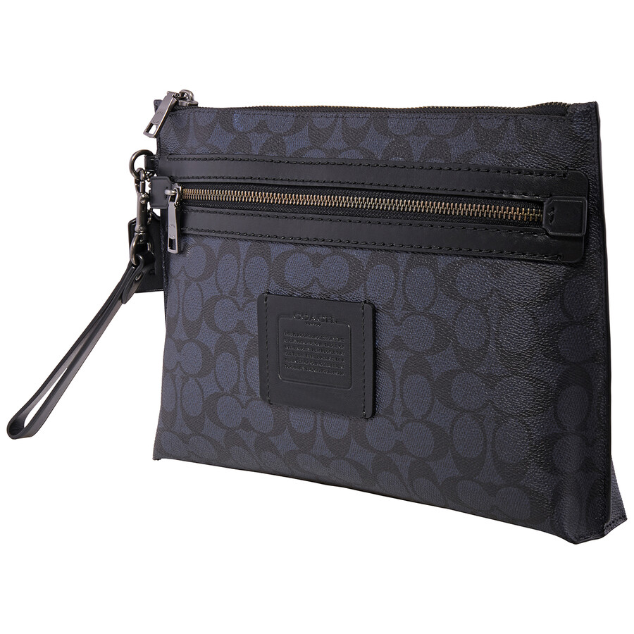 Coach Signature Canvas Academy Pouch 69473 MID 192643907232 Handbags