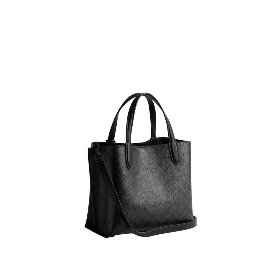 Coach Signature Canvas Willow Tote Bag In Multi