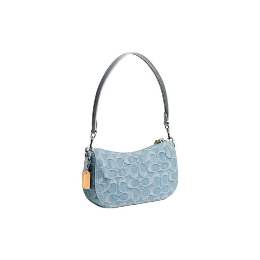 2WAY【COACH】Swinger20 In Signature Denim Shoulder Bag COACH Swinger 20 Mini Signature Denim Shoulder Bag