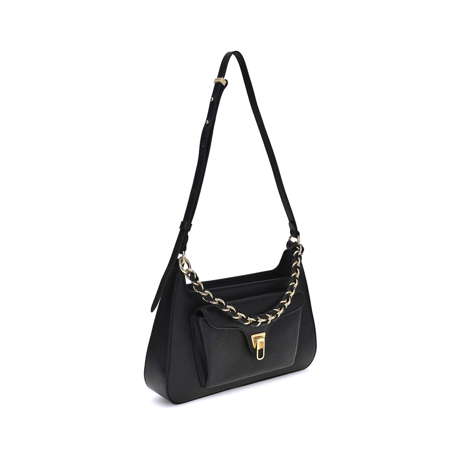 Coccinelle Beat Generation Shoulder Bag In Black