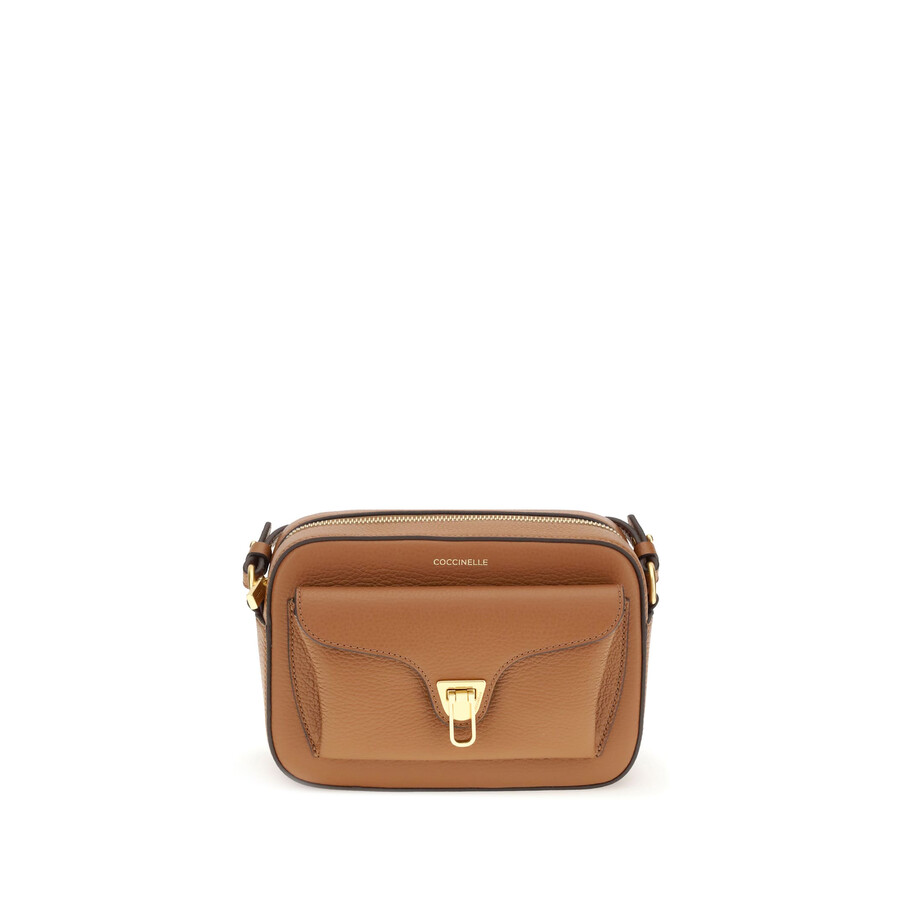 Coccinelle Beat Soft Shoulder Bag In Brown