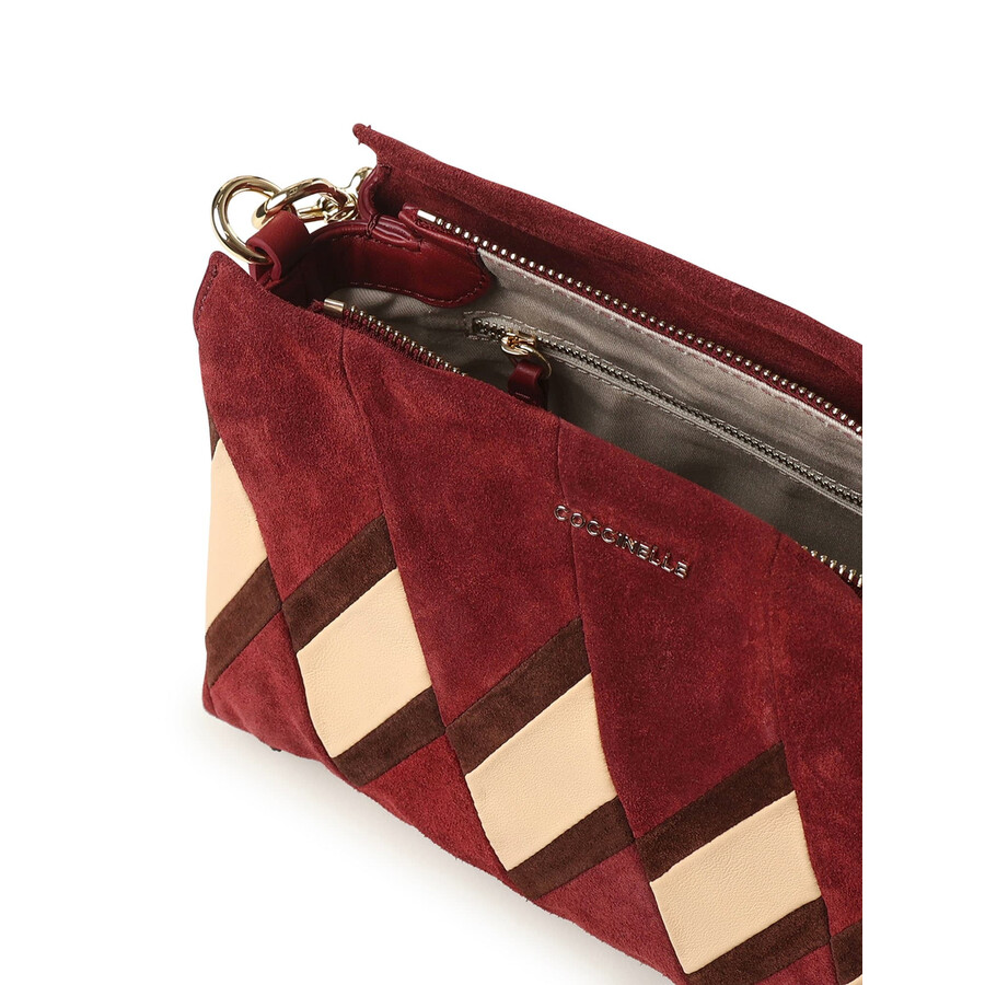 Coccinelle Boheme Small Handbag In Burgundy