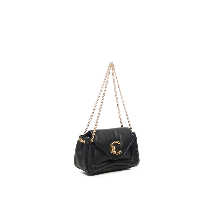 Coccinelle C-me Fluffy Bag In Black