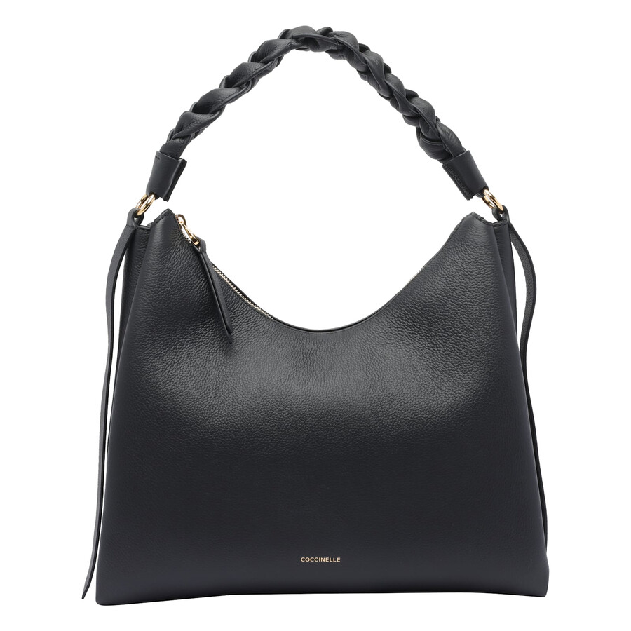 Coccinelle Boheme Medium Tote Bag In Black