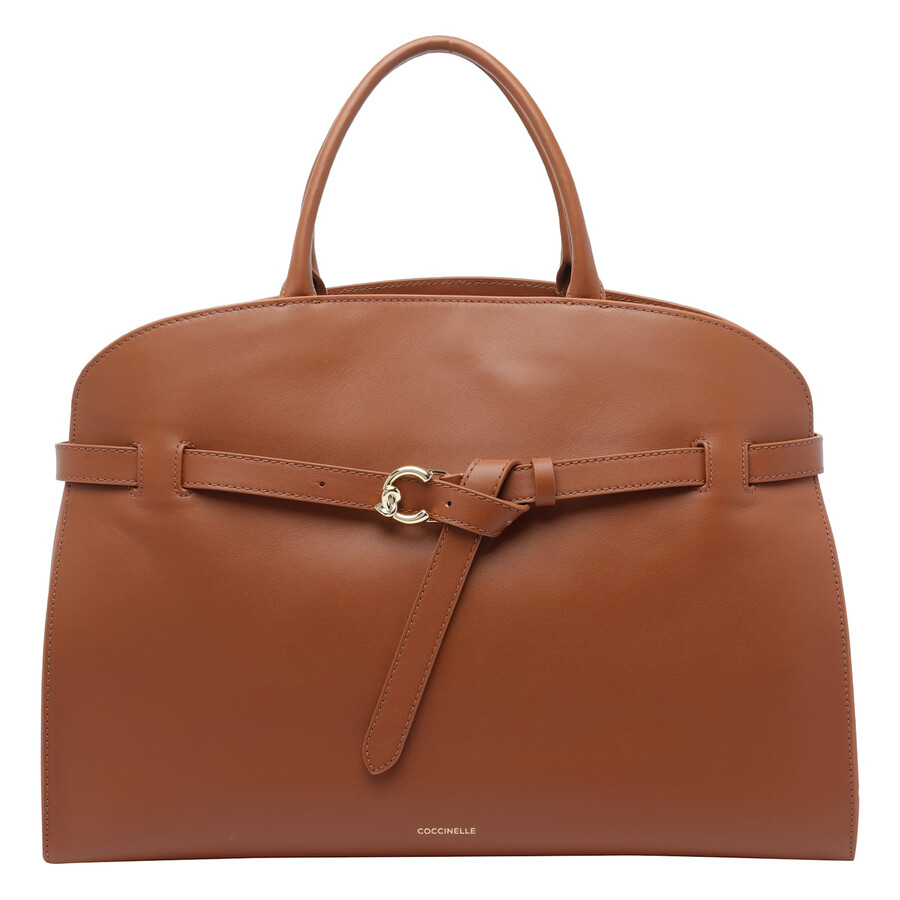 Coccinelle Sabine Tote Bag In Brown