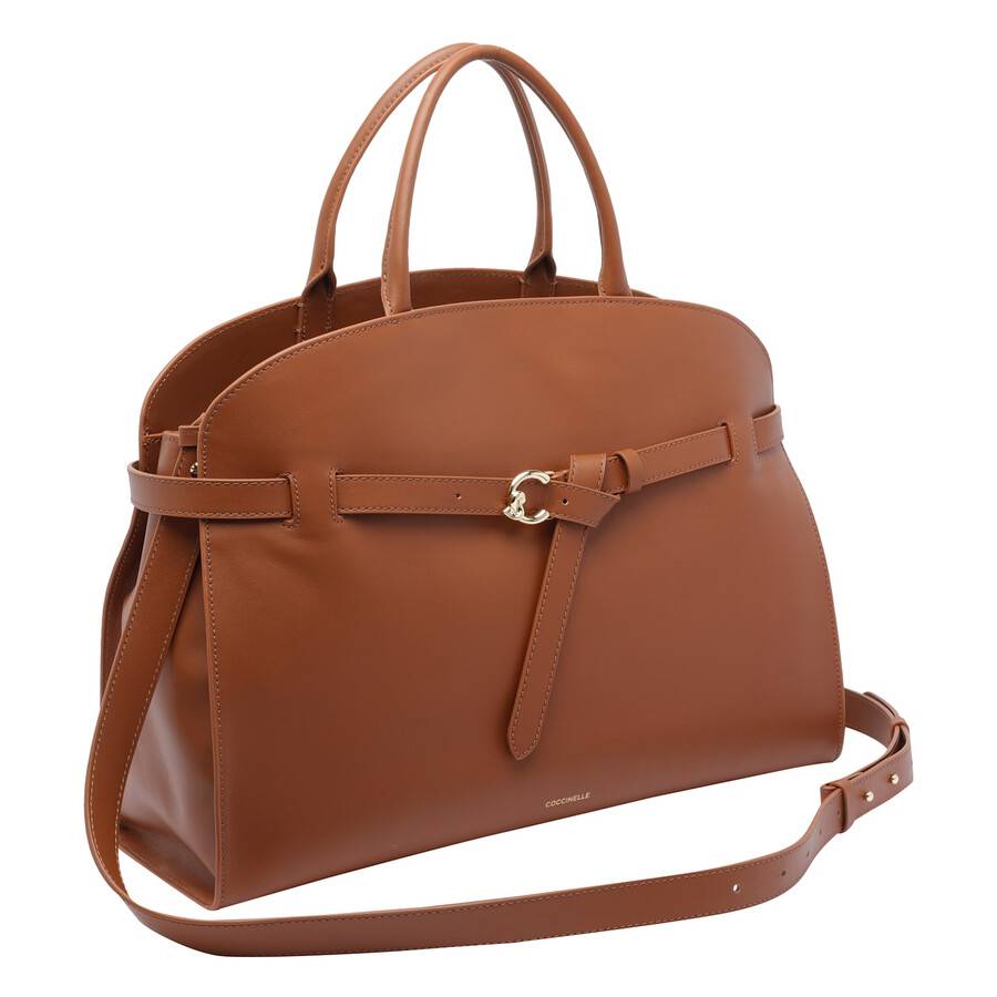 Coccinelle Sabine Tote Bag In Brown