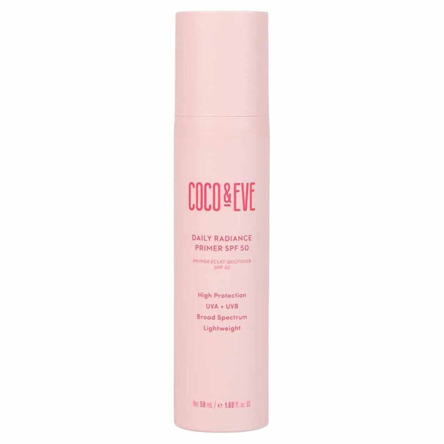 Coco And Eve Daily Radiance Primer Spf 50 Sunscreen 1.69 oz Skin Care 8886482913272