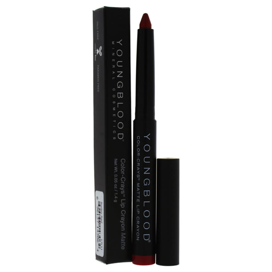 Youngblood Color-crays Lip Crayon Matte - Rodeo Red By  For Women - 0.05 oz Lipstick In Red