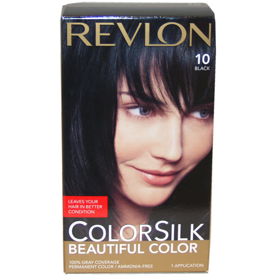 Revlon colorsilk Beautiful Color #10 Black by Revlon for Unisex - 1  Application Hair Color 309978695103 - Beauty, Hair Care - Jomashop