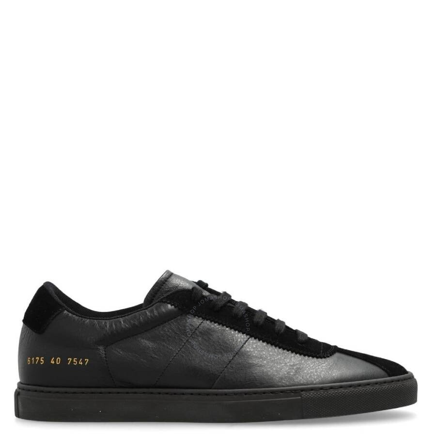 Common Projects Round-head Sneakers In Black
