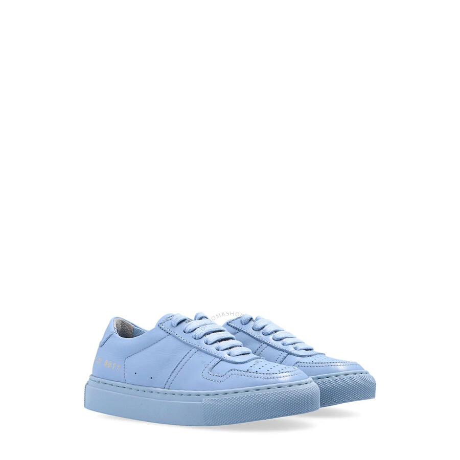 Common Projects Kids Bball Low-top Sneakers In Blue