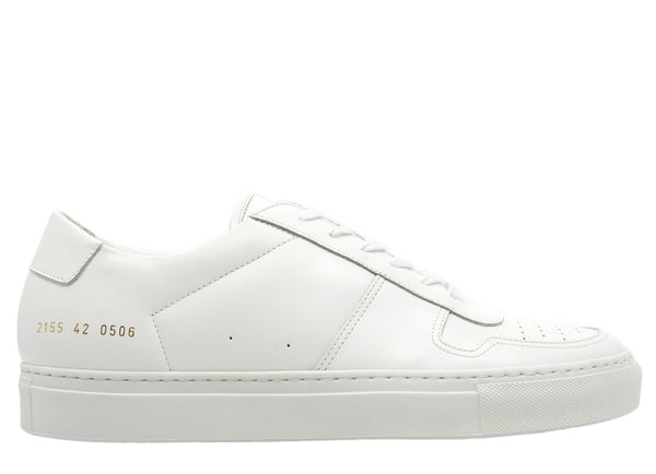 Common Projects Men's White BBall Low Top Sneakers, Brand Size 39 (US ...