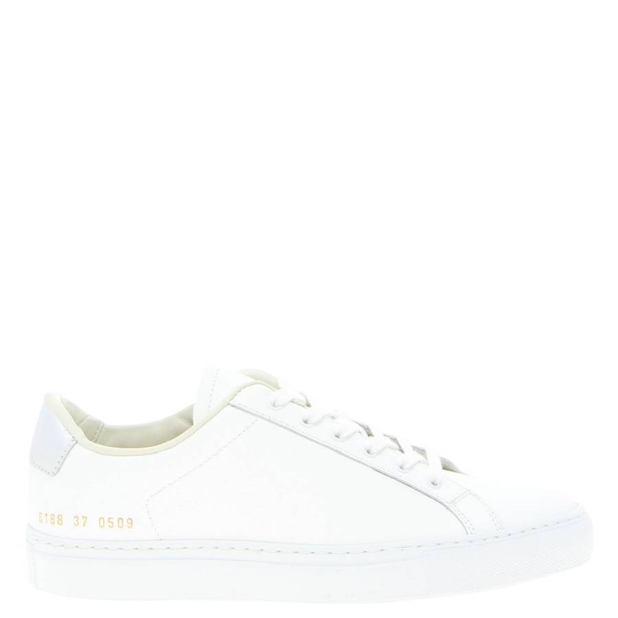 Common Projects Retro Classic Sneakers In ["silver Tone"]