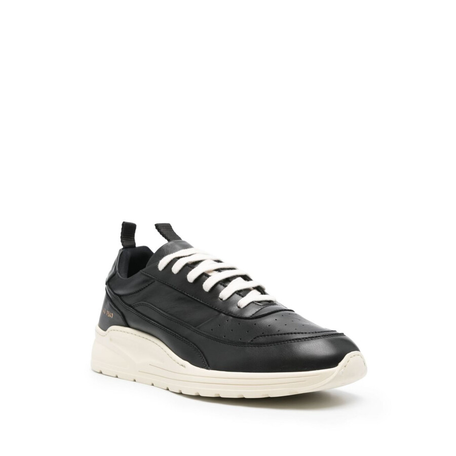 Common Projects Soccer Quilted Sneaker In Black