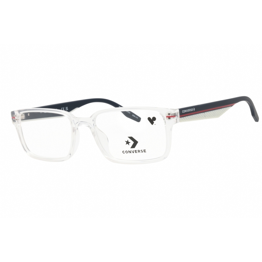 Converse Men's Transparent Rectangular Eyeglass Frames Cv5009
