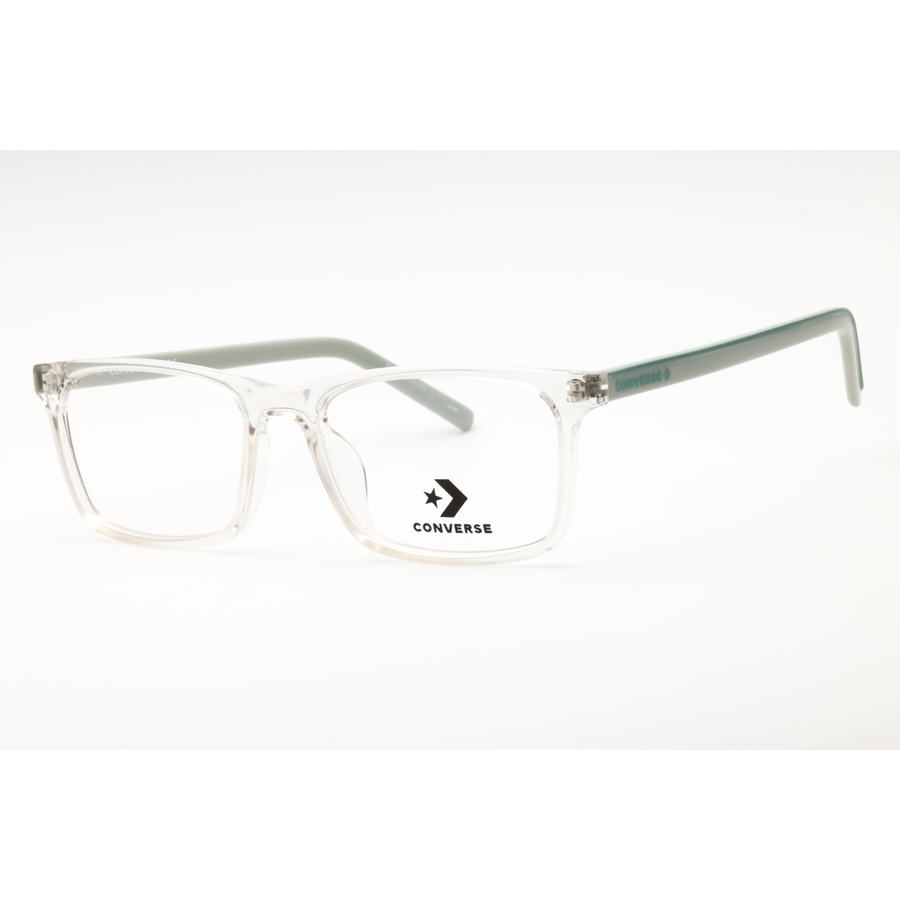 Converse Men's Transparent Rectangular Eyeglass Frames Cv5049
