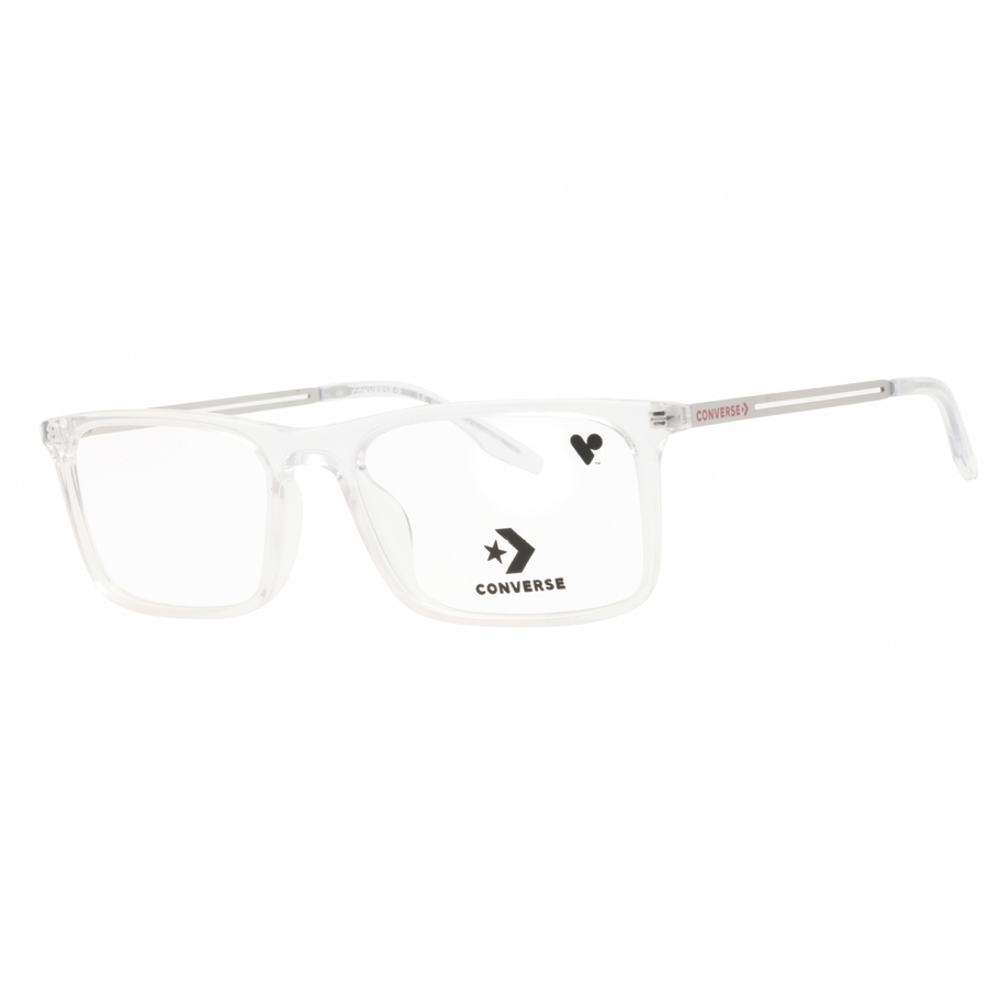 Converse Men's Transparent Rectangular Eyeglass Frames Cv8001