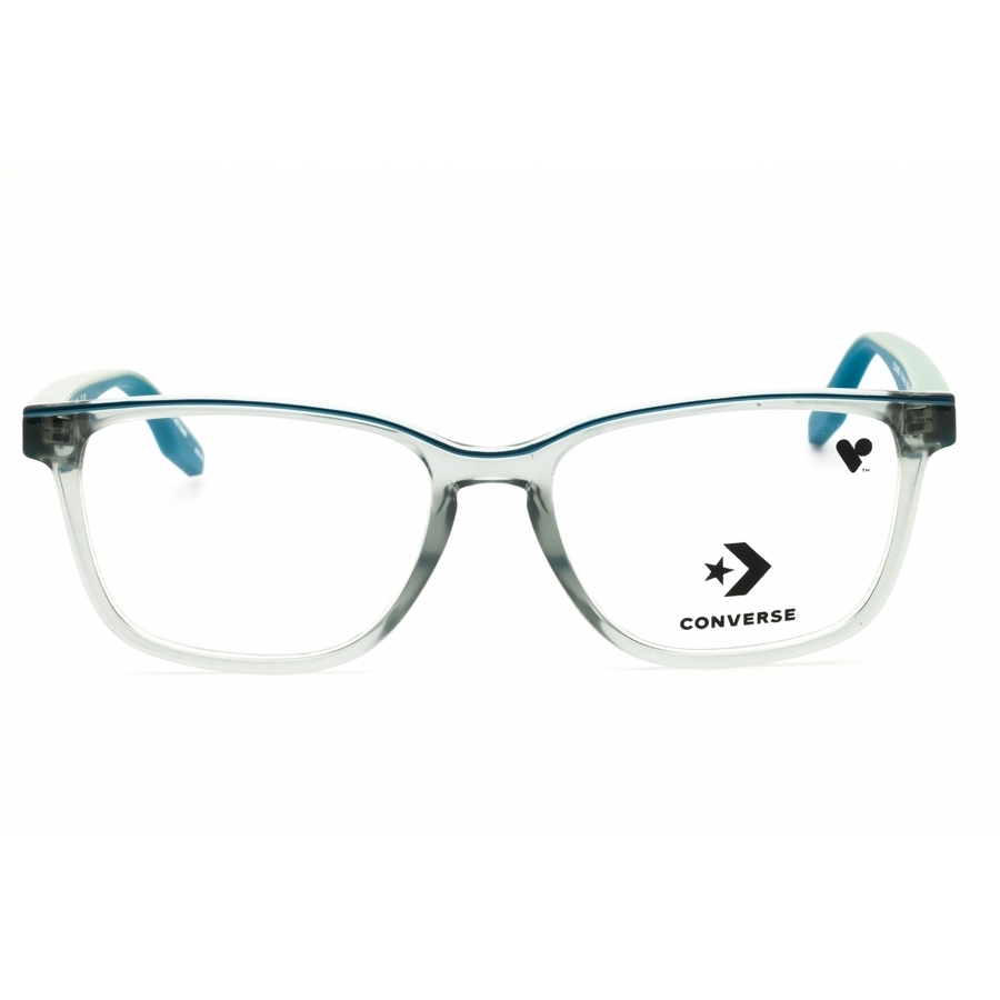 Converse Unisex Transparent Rectangular Eyeglass Frames Cv5121n