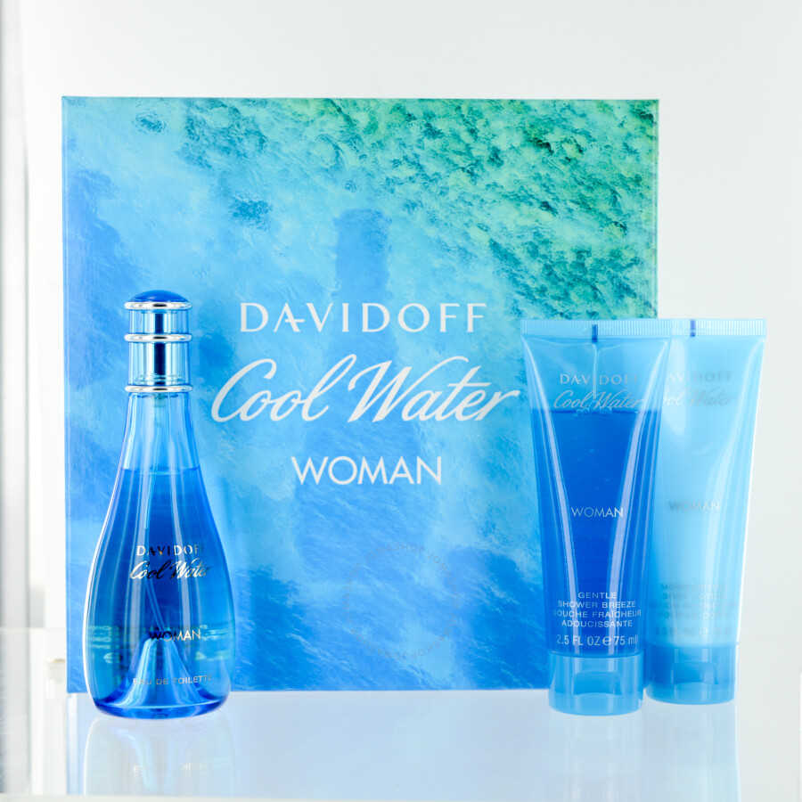 Davidoff Coolwater Women /  Set (w) In Transparent