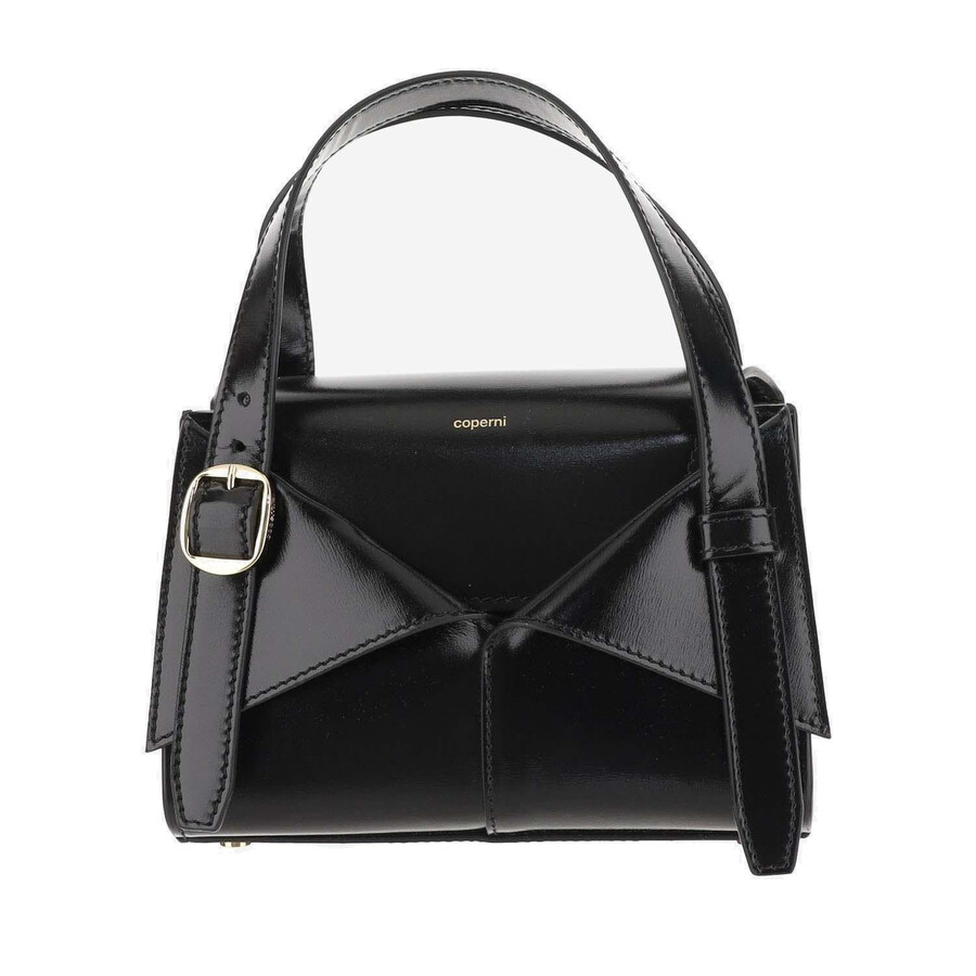 Coperni Double Handle Shoulder Bag In Black
