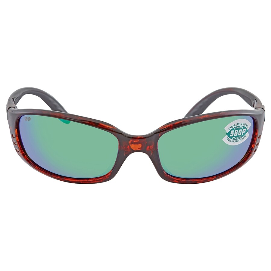 Costa Del Mar Brine Readers Polarized Green Mirror Sunglasses BR 10