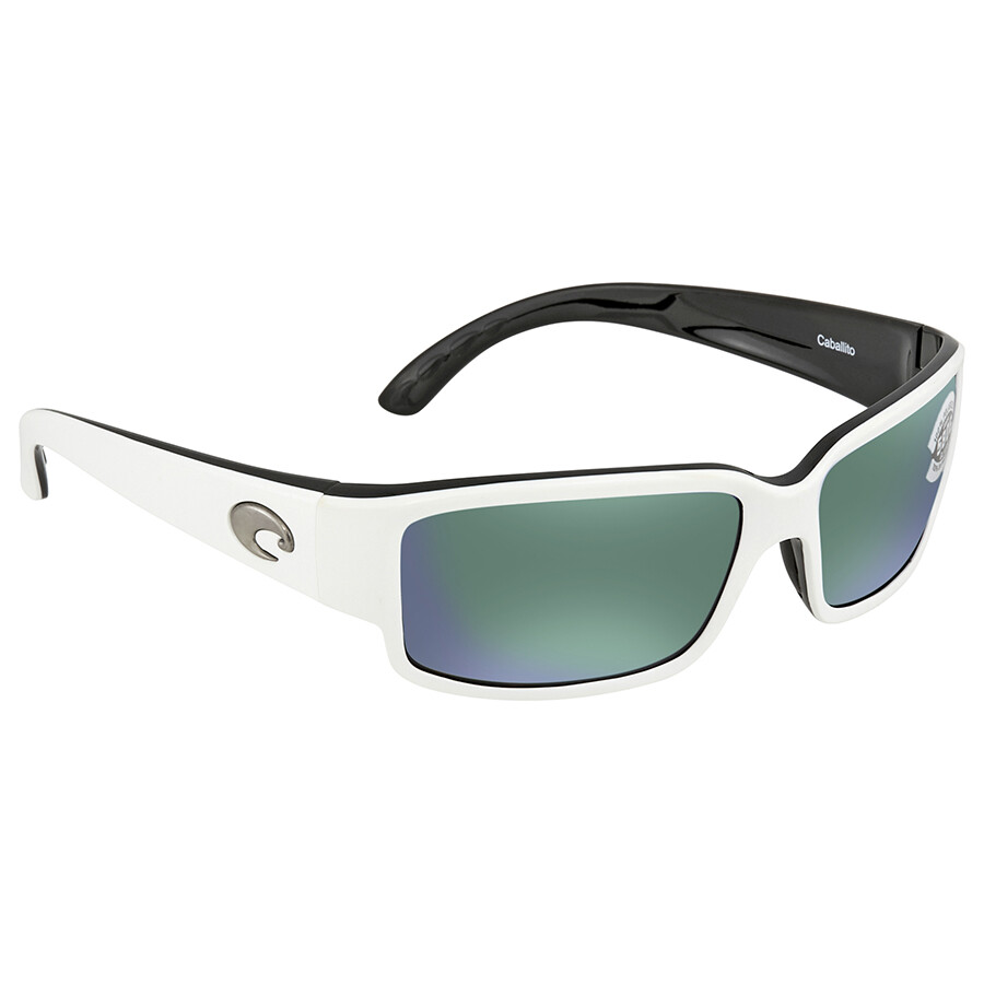 Costa Del Mar Caballito Green Mirror Polarized Medium Fit Sunglasses CL 30 OGMGLP 097963465366