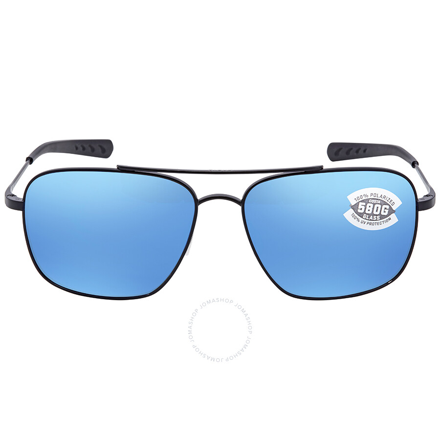 Costa Del Mar UC300BOBMGLP Caldera Net Gray w//Blue Rubber Blue Mirror 580G Sunglasses