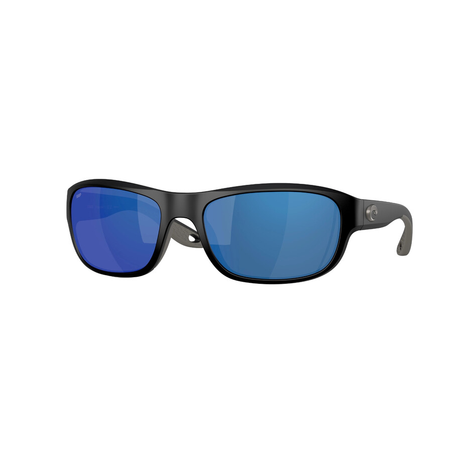 Costa Del Mar Clipperton Blue Mirror Polarized Polycarbonate Rectangular Unisex Sunglasses 6s9119 91