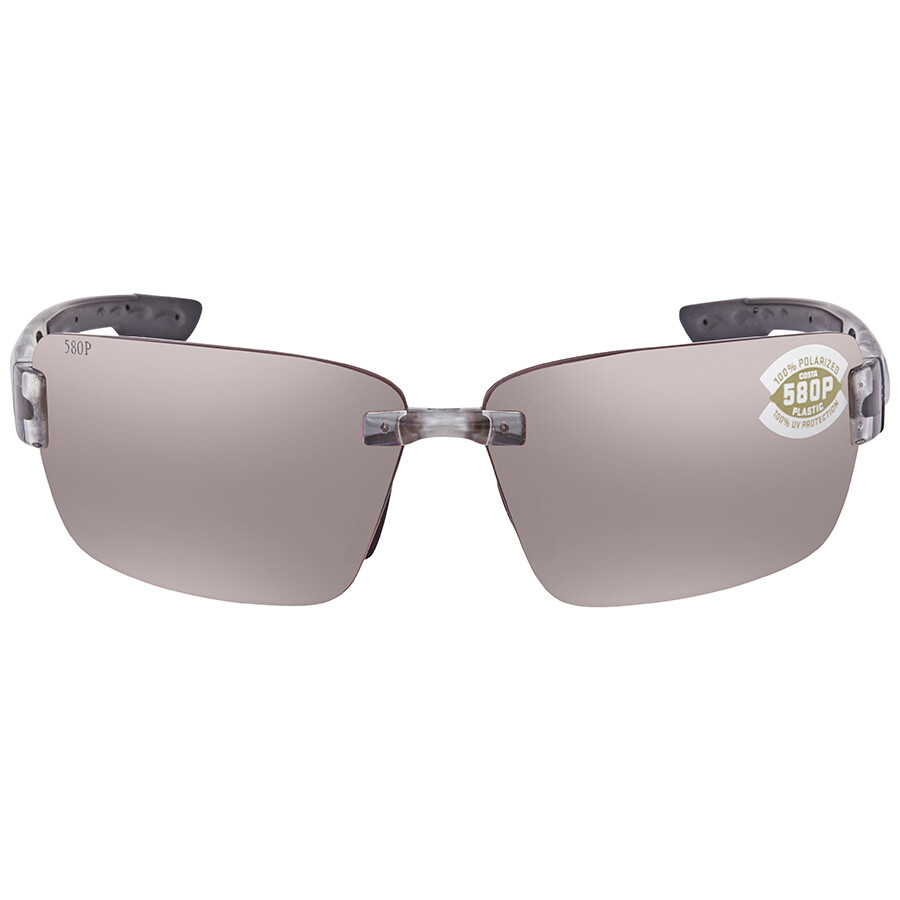 Costa Del Mar Galveston Copper Silver Mirror Polarized Polycarbonate
