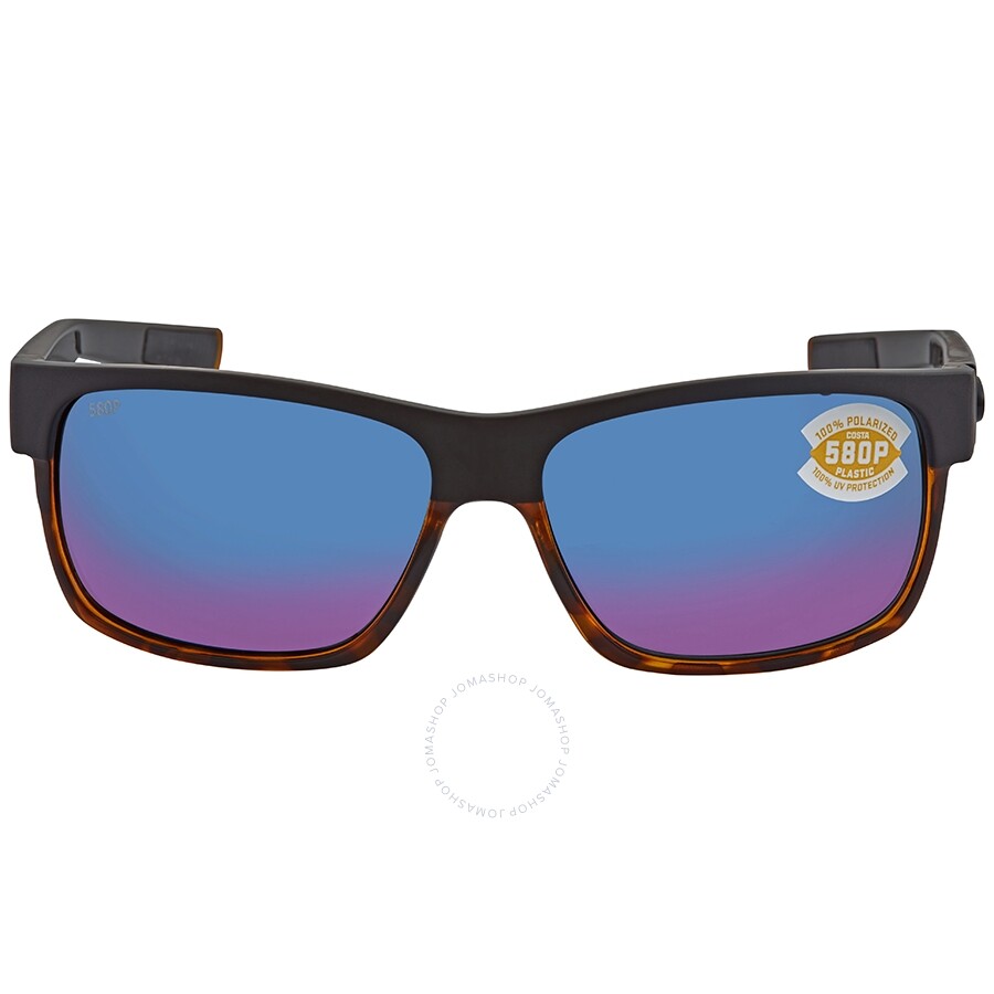 Costa Del Mar Half Moon Rectangular Sunglasses HFM 181 OBMP Costa Del Mar Sunglasses