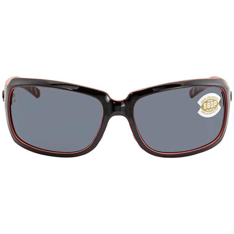Costa Del Mar ISABELA Grey Polarized Polycarbonate Ladies