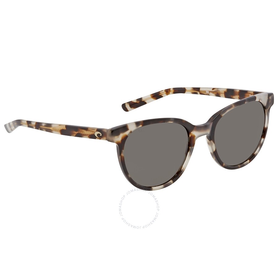 COSTA DEL MAR ISLA POLARIZED ISA210 OBMGLP SUNGLASSES TIGER//BLUE 580G GLASS