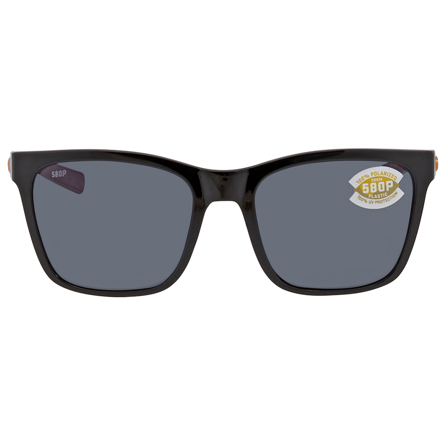 Costa PANGA PAG 259 Black Dark Grey Polarized Lenses, New Women\'s  Sunglasses. Costa Del Mar Panga Grey Polarized Polycarbonate Ladies  main image 2