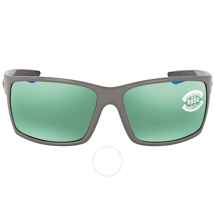Costa Del Mar Reefton Polarized Glass (580) Rectangular Sunglasses RFT