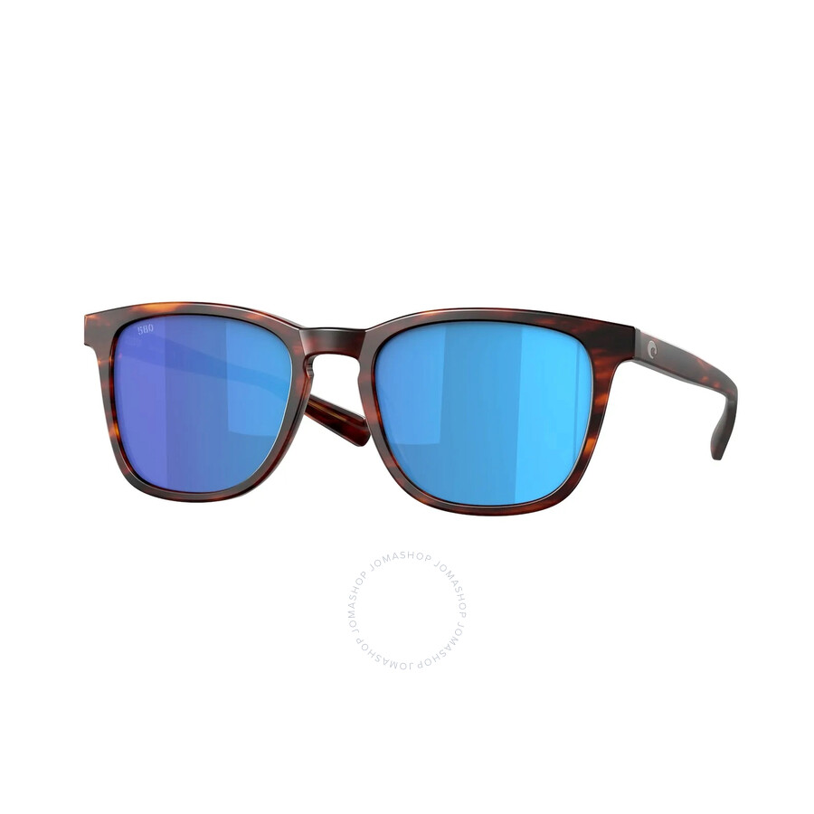 Costa Del Mar Sullivan Blue Mirror Polarized Glass Sport Unisex Sunglasses 6s2002 200205 52