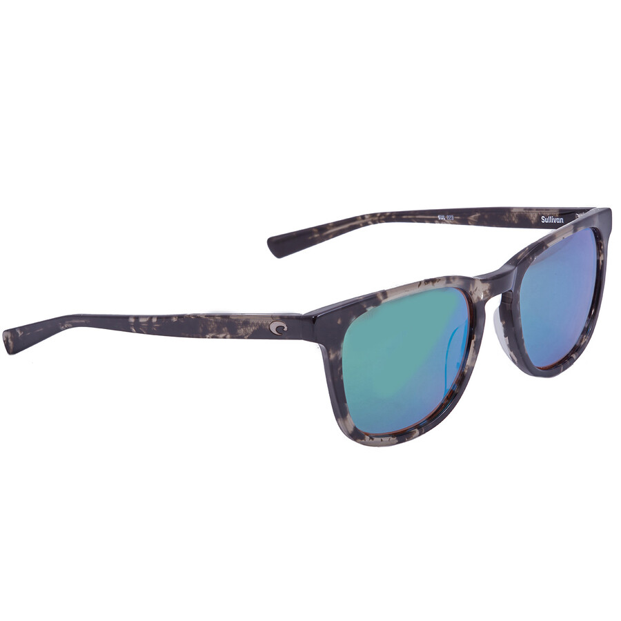 Costa Del Mar Sullivan Polarized Green Mirror 580G Rounded Edges