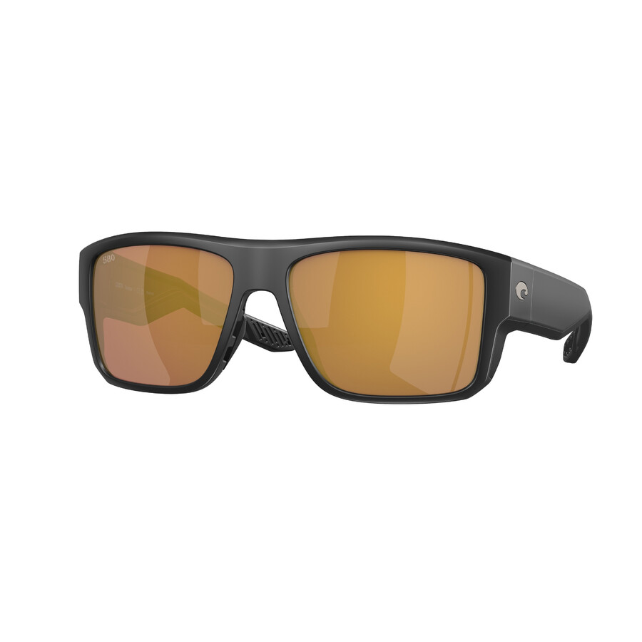 Costa Del Mar Taxman Gold Mirror Polarized Glass Pilot Men's Sunglasses 6s9116 911604 59