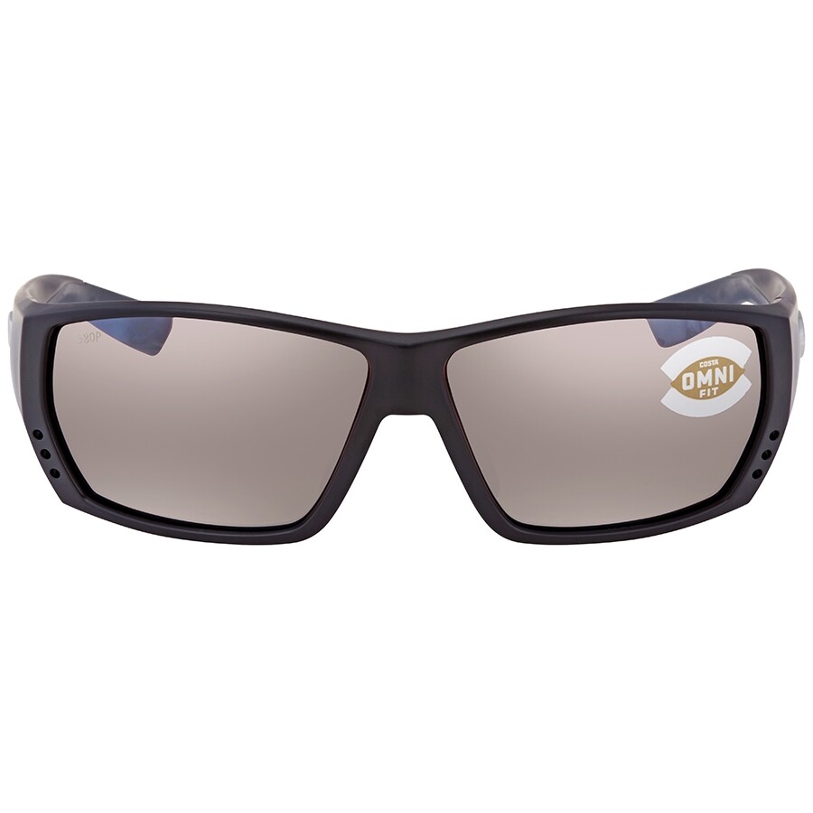 Costa Del Mar Tuna Alley Copper Silver Mirror 580P Sunglasses Men's