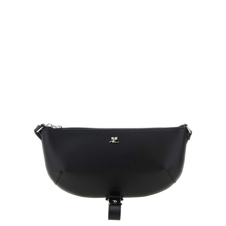 Courrèges Courrges Holy Eclipse Shoulder Bag In Black