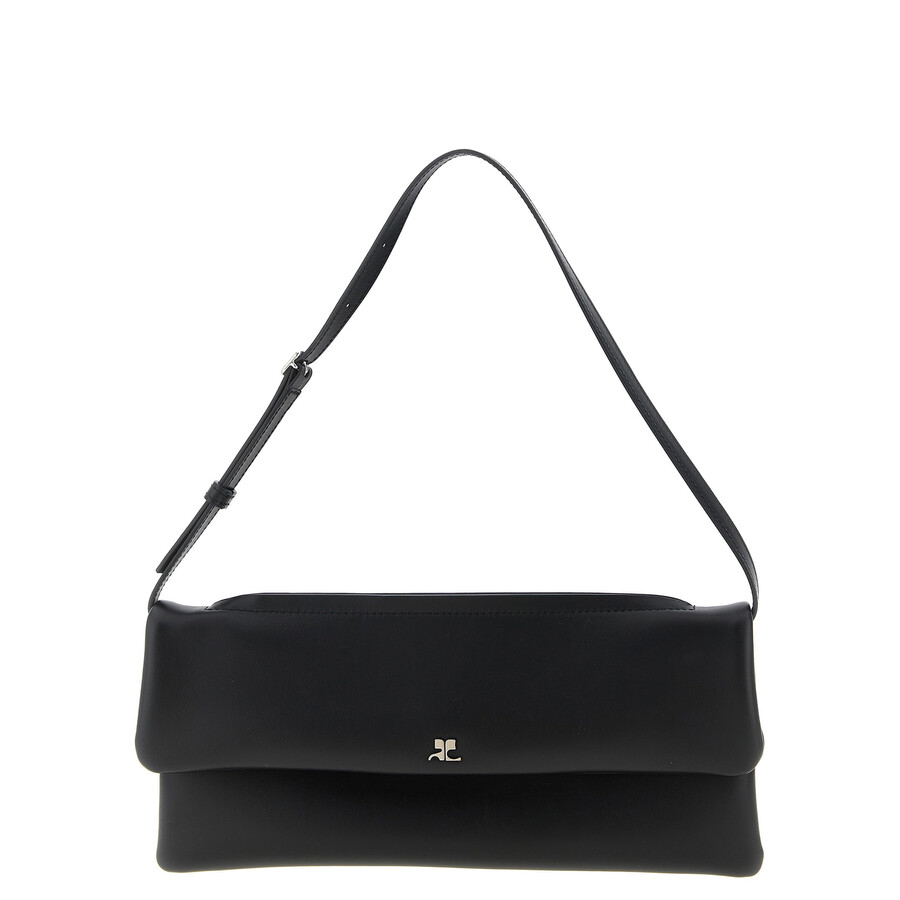 Courrèges Courreges Wrist Clutch In Black