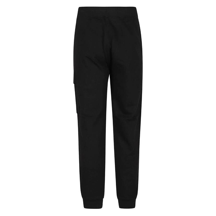 C.p. Company Cp Company Cotton Lens Detail Sweatpants In Black