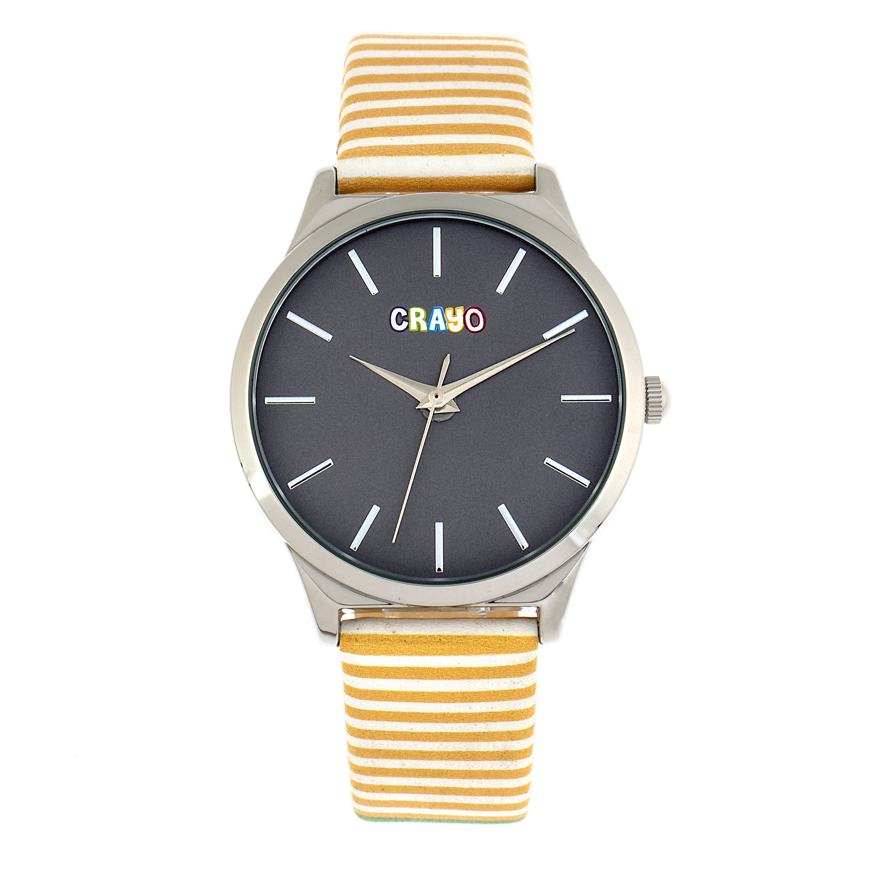 Crayo Aboard Quartz Grey Dial Unisex Watch CRACR5603