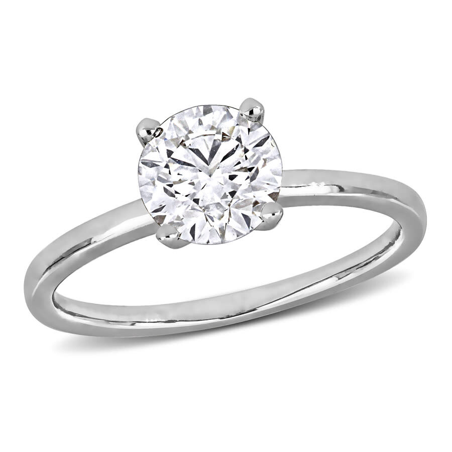 Created Forever 1 1/2ct Tw Lab Grown Diamond Solitaire Engagement Ring In 14k White Gold In White
