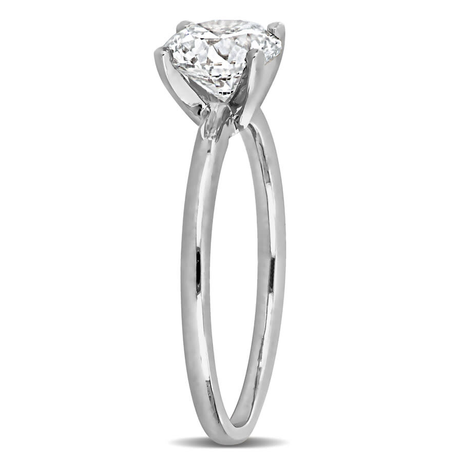 Created Forever 1 1/2ct Tw Lab Grown Diamond Solitaire Engagement Ring In 14k White Gold In White