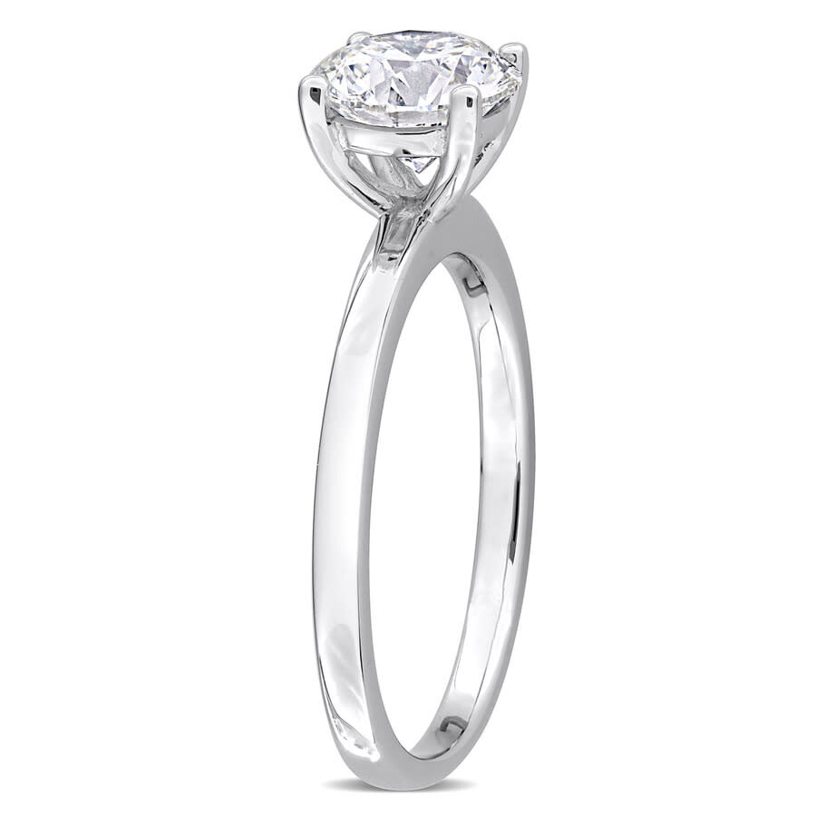 Created Forever 1 1/2ct Tw Lab-grown Diamond Solitaire Engagement Ring In 10k White Gold In White