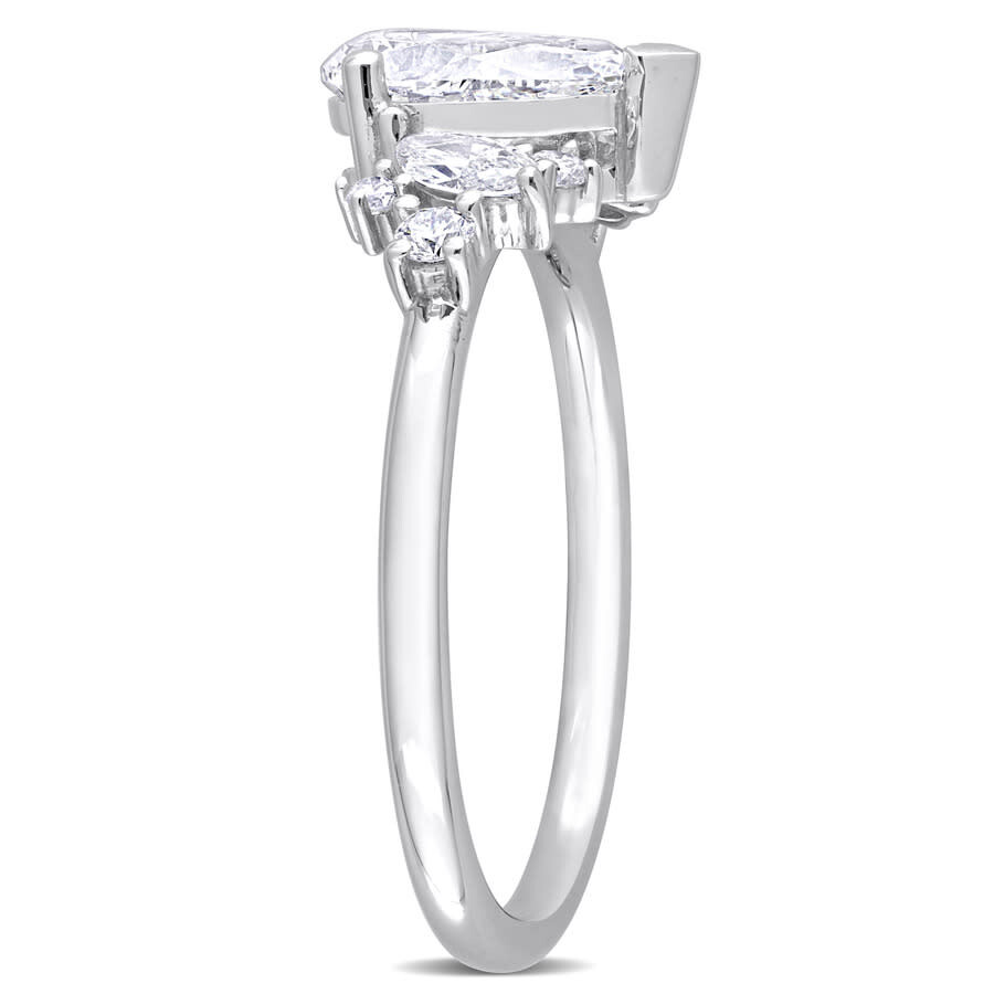 Created Forever 1 3/8 Ct Tw Pear In White