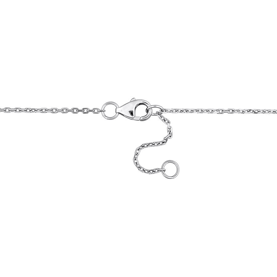 Created Forever 1 4/5ct Tw Lab Grown Diamond Circle In 14k White Gold In Metallic