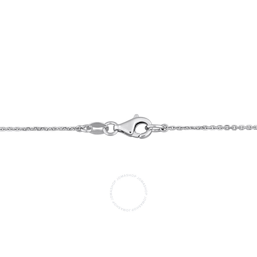 Created Forever 1 Ct Tw Lab-grown Diamond 4-stone Station Bracelet In 14k White Gold - 7.25 In In White