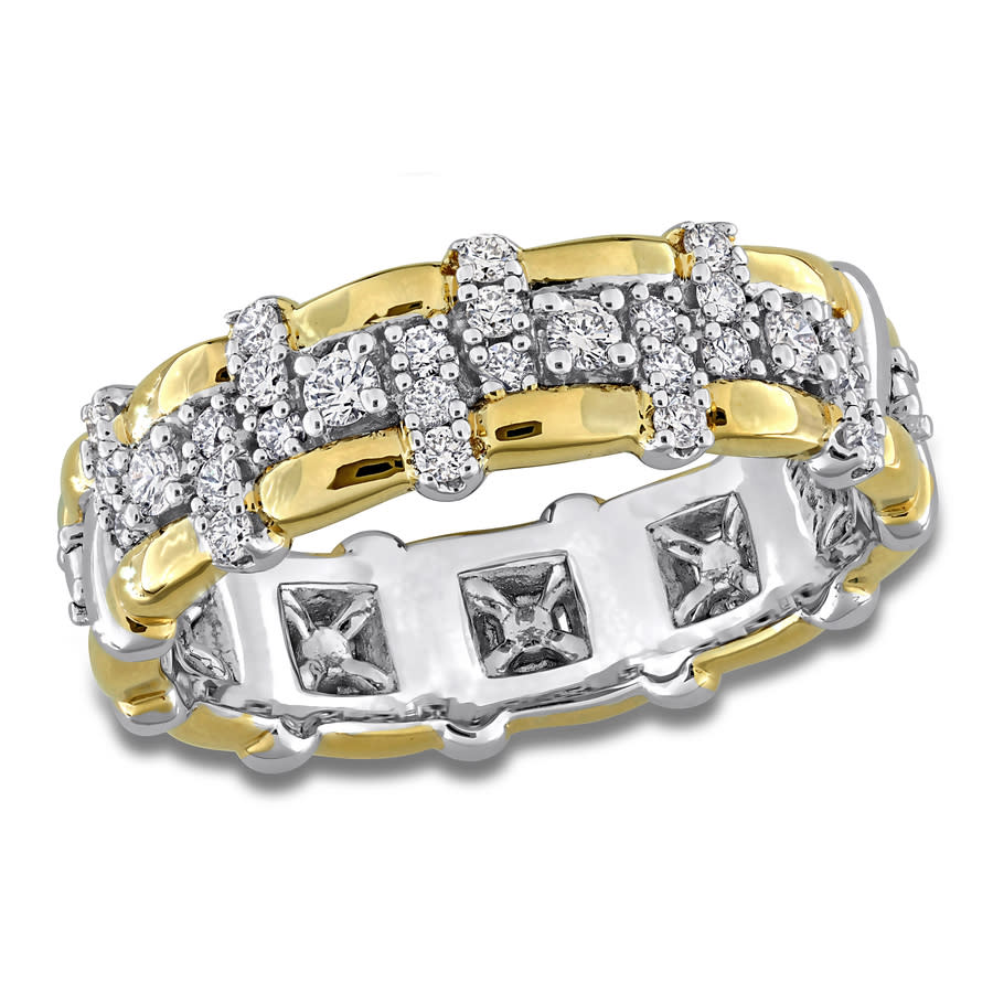 Created Forever Lab Grown Diamond Eternity Band Ring In Gold
