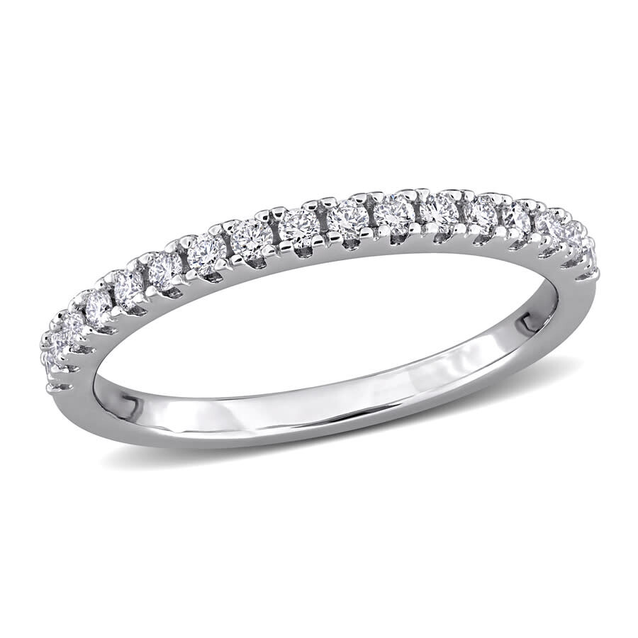Created Forever 1/4ct Tw Lab Grown Diamond Anniversary Ring In Sterling Silver In White